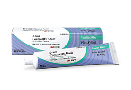 ControlRx prescription toothpaste for plaque control and enhanced remineralization